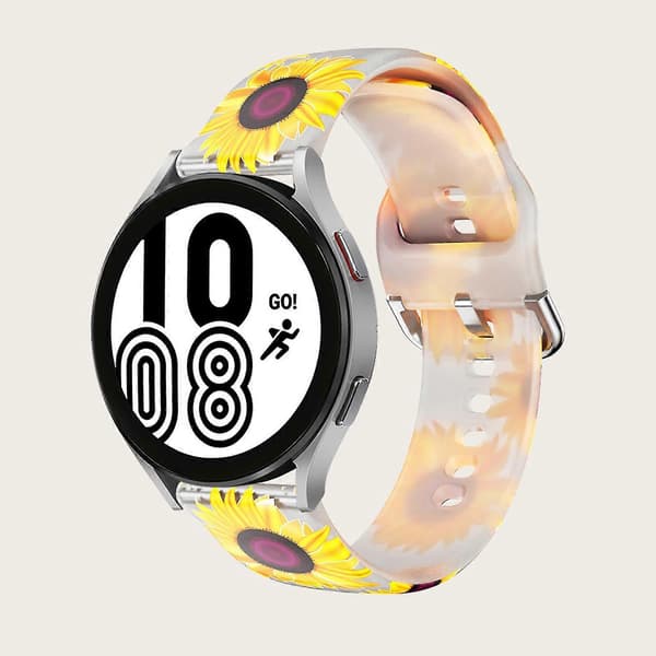 Printrem håndledsarmbånd åndbart svedtæt til Galaxy Watch 4 20 mm
