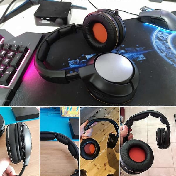 Erstatningshodebøyle for Steel Series 840 800 Headset Øreputer Ermepute