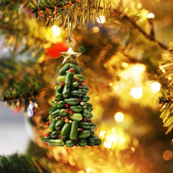 Julgransbil Hänge Jul Akryl Dekorationer HarmonyHub08 E