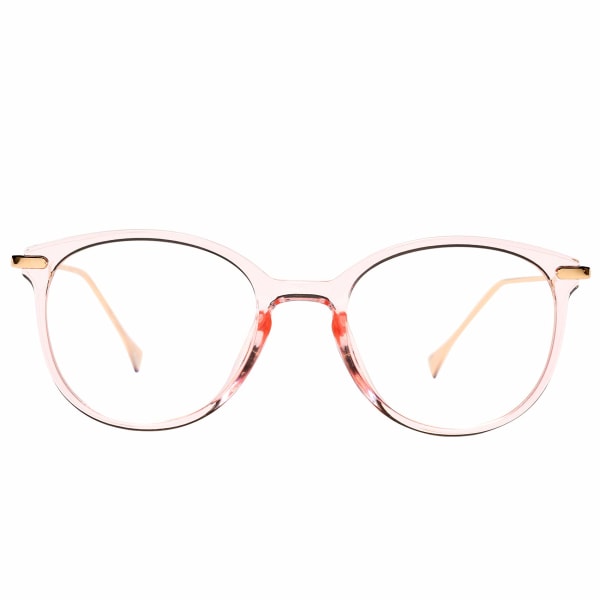 Blåljusblockerande glasögon Kvinnor Män Retro Runda datorspelsglasögon Lätt antireflexglasögon Snygga klara linser Bluelight glasögon