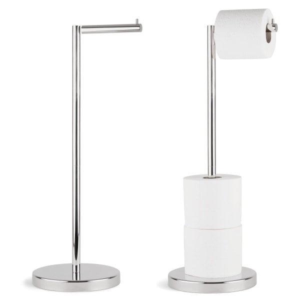 Fristående toalettpappershållare | SUS 304 toalettpappershållare för badrum i rostfritt stål gold