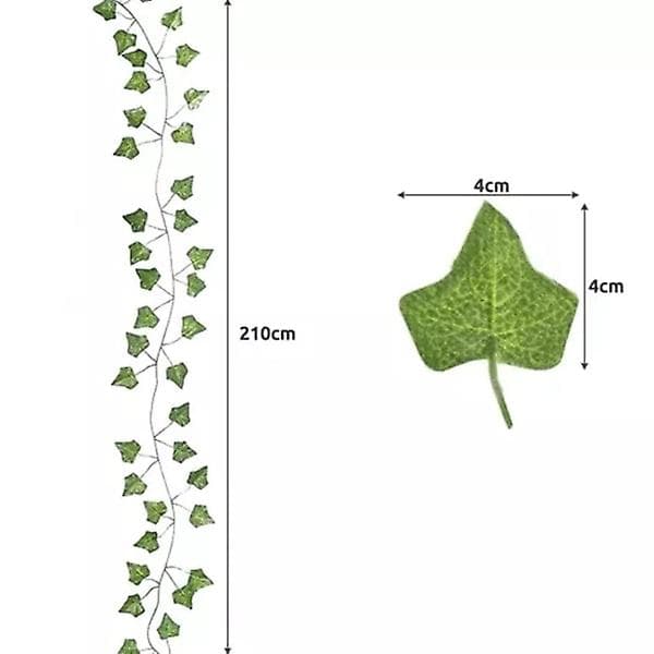 Ivy-köynnös / Lehtiköynnös - 2 m pitkä Gree 1pcs