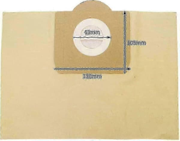 Karcher WD3 Premium Dammsugarpåsar - 5-pack Passar A2534, A2204 Modeller