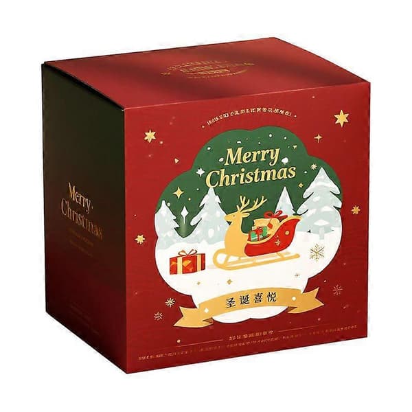 Anpassad julklappsbox Ins Style Julafton Kreativ presentförpackning