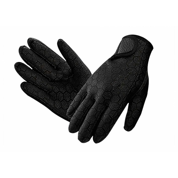 Vuxna 1,5 mm Neopren Dykhandskar Flexibla Termiska Hel Finger Korta Våtdräktshandskar för Simning Snorkling Kajakpaddling Surfing Vattensport (Storlek: L)