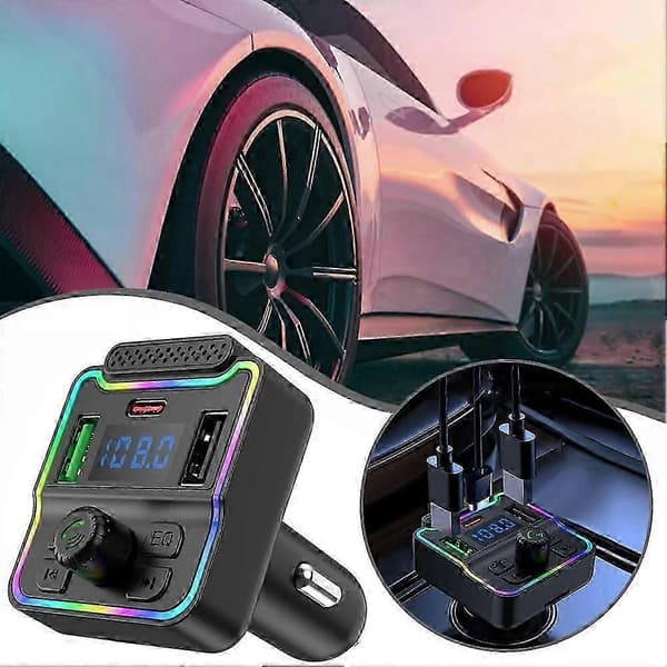 Bluetooth bilafspiller MP3-afspiller støjreduktion biltelefonoplader