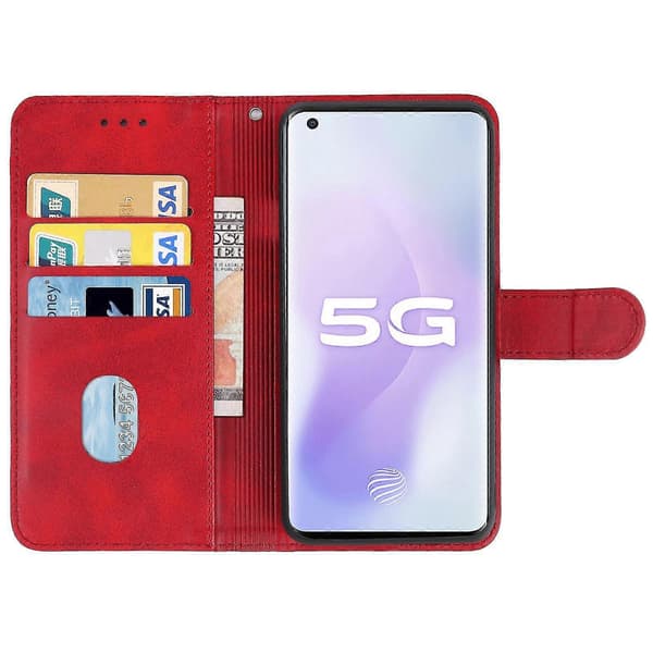 Lærtelefondeksel til Vivo X50 Pro Plus