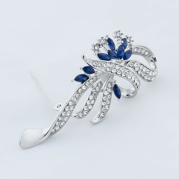 Krystal Fancy Vintage Style Brosche Pin til Kvinder