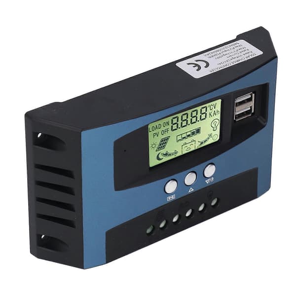 Solcellepanel Batteriregulator 60A 12V 24V MPPT 3-Fase Lading Beskyttende