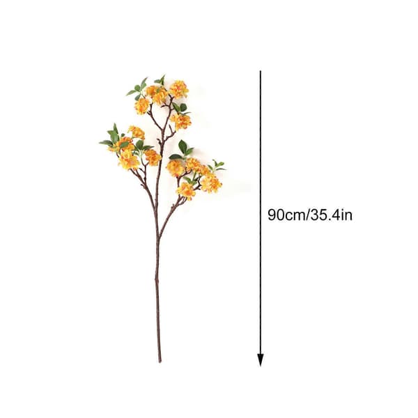 Kunstig blomst dekorativ simulering til boligindretning