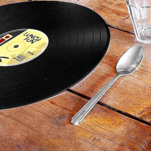 4x Pladsmåtter - Vinylplader