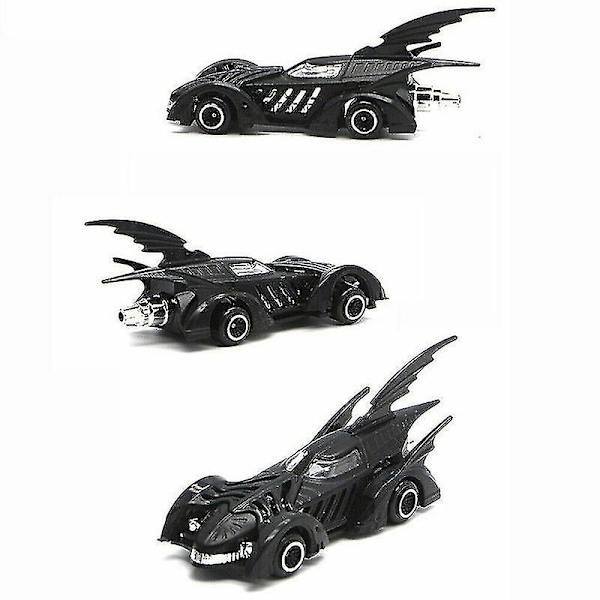 6 Batmobile-auto leluajoneuvon metallinen setti, ei mitään