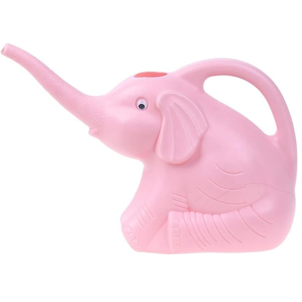 Vattenkanna formad som elefant - rosa