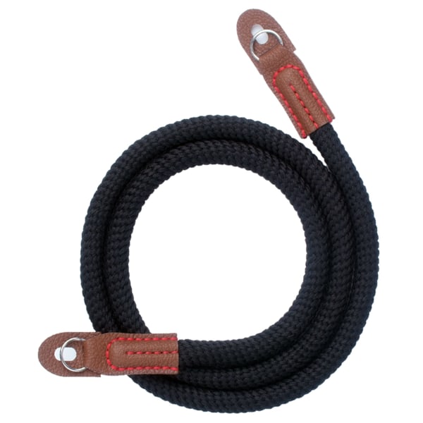 Mjuk kamerarem i nylon, kompatibel med Sony A6100 A6600 A6000 A6300 A6500 A6400 RXIR II RX10 IV X100F X-T30 X-T3 X-T4 X-T20 X-T2 X100T, svart