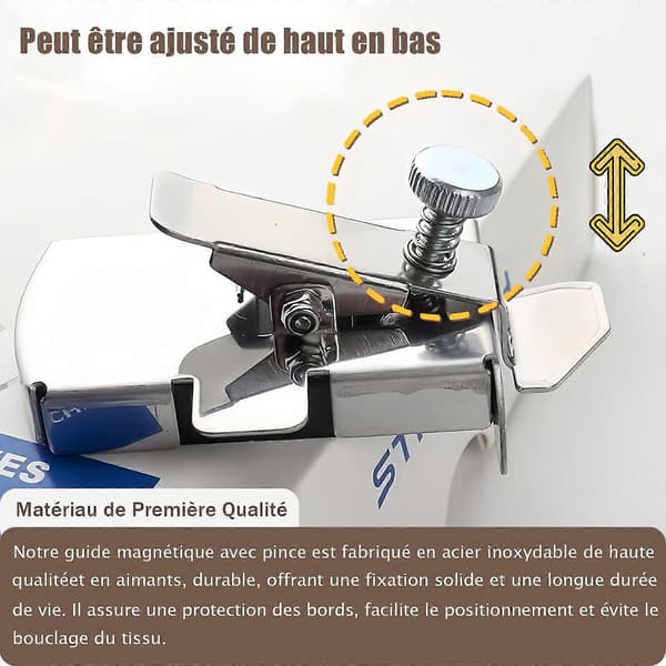 Magneettiset ompeluohjaimet useimpiin ompelukoneisiin, 2 kpl