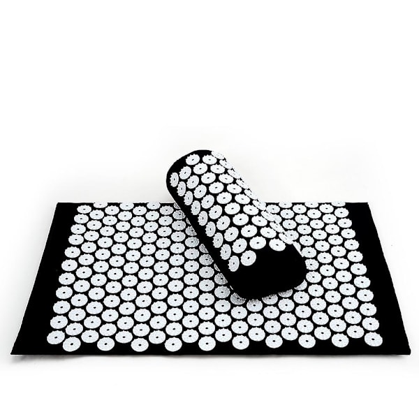 Spikmatta + Spikdyna För Ökat Välbefinnande - Spikepillow Svart