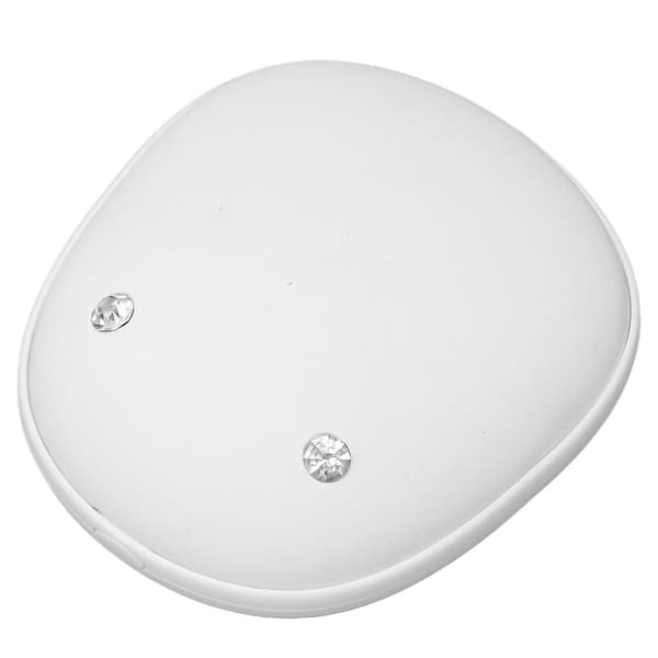 1 stk Elektrisk Håndvarmer Multifunksjon Søt Mini Varmer i 6-8 timer 50°55° Oppladbar Bærbar USB Håndvarmer for Vinter Hvit