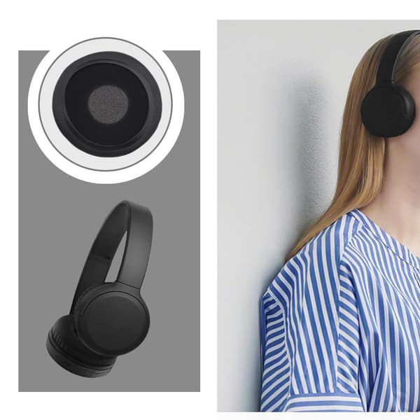 1 par øreputer erstatning kompatibel med WH-XB700 75mm A