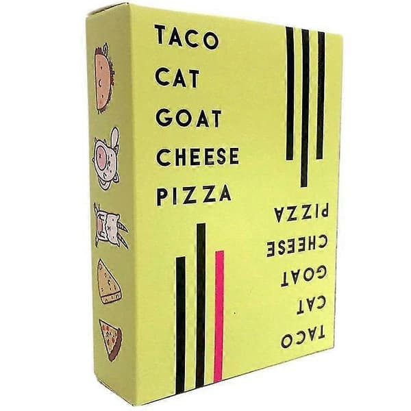 Taco Cat Goat Cheese Pizza Kortspil Qyroadwolf