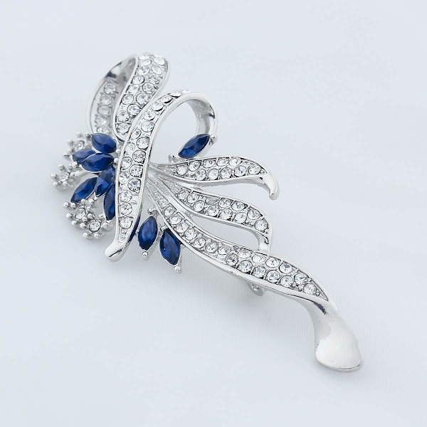 Krystal Fancy Vintage Style Brosche Pin til Kvinder