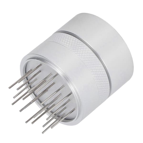 Rustfrit stål 58 mm/2,3 tommer kaffenålsfordeler med base - rustbestandig kafferører