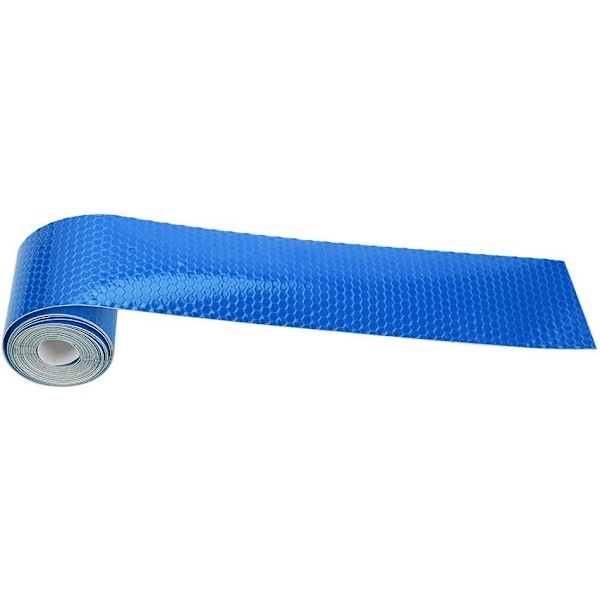 5cm x 3m reflekterende tape sikkerhetslim reflekterende tape rull klistremerke for tilhengere biler kjøretøy sykler hjelmer