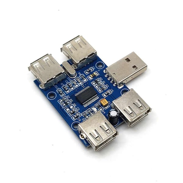 Usb Hub 4 Hun Usb Udvidelseskort Modul Drop Gl850g Smart Chip
