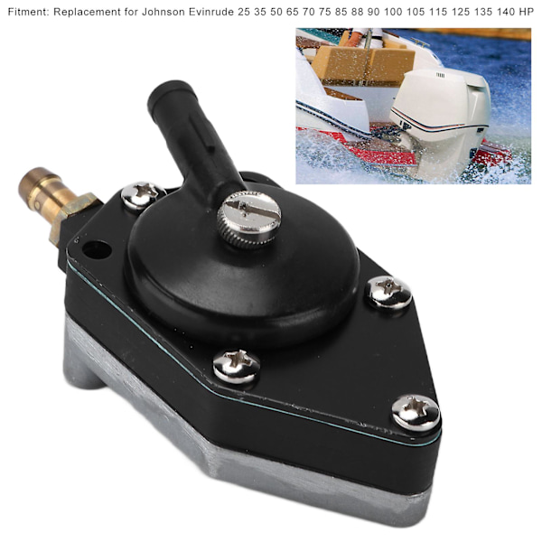 Påhængsmotor Brændstofpumpe 385784 433390 Erstatning for Johnson Evinrude 25 35 50 65 70 75 85 88 90 100 105 115 125 135 140 HK