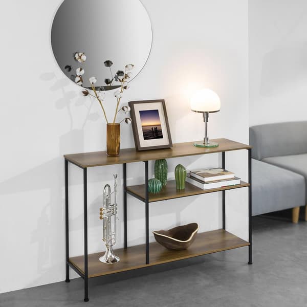 SoBuy, Smalt sidebord, sofabord, hallmøbel FSB35-PF