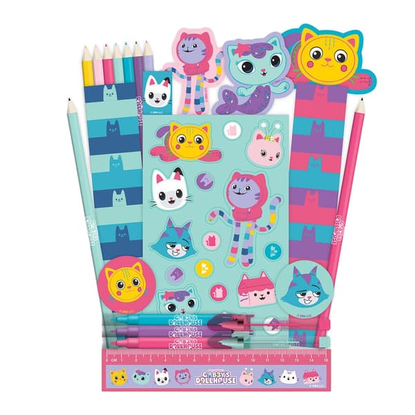 Gabby's Dukkehus Julekalender Sæt One Size Pink/Blå Pink/Blå