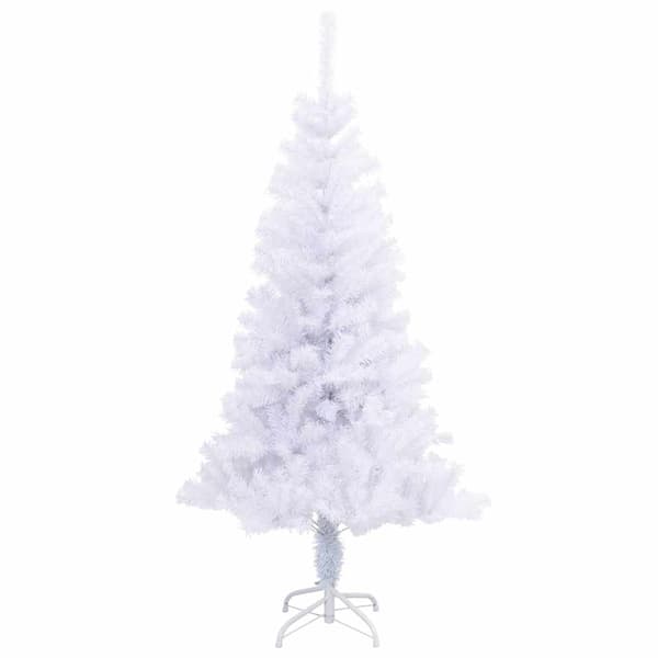 vidaXL Plastjulgran med bas 150 cm 380 grenar