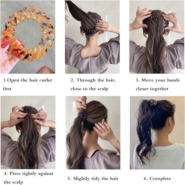 7 kappaletta linnunpesän hiuspidikettä naisille, yksinkertainen poninhäntäpidike kampaus, linnunpesä, Scrunchies laajennettava pääkoriste hiuspanta naisille tytöille