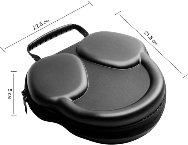 EVA Reisebæreveske for Airpods Max Vanntett Veske (Sølv)