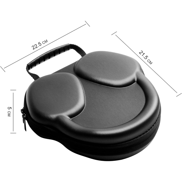 EVA rejsetaske til Airpods Max vandtæt taske (sort)