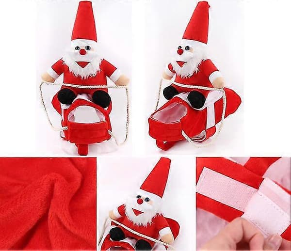 Kæledyrs Kostume Kæledyrs Bærende Kostume Jule Tøj L