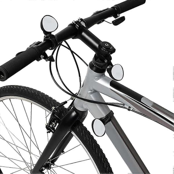 2x Cykel Spegel, Cykel Bakåtspeglar Justerbar Styre Montering För Mountain Road Cykel..