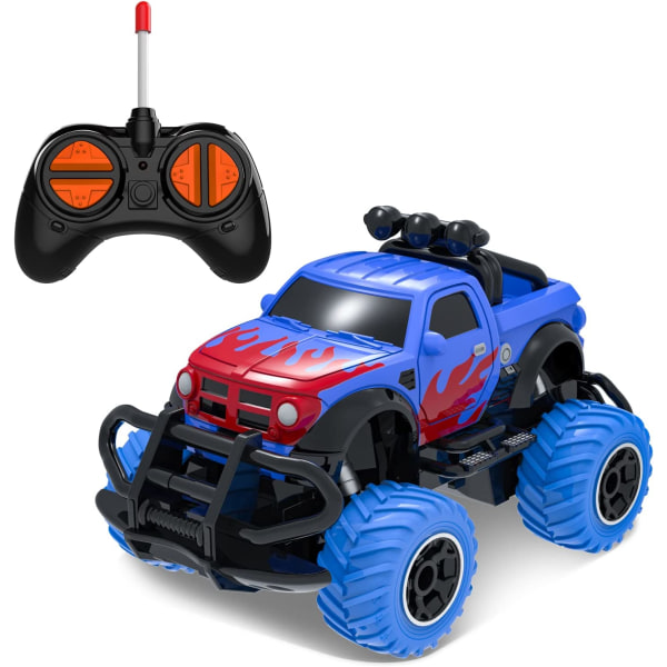 Småbørnslegetøj til 4-5-årige drenge Fødselsdagsgaver til RC-biler (blå)