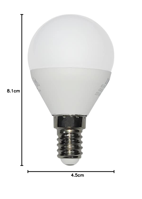 5-pack E14 Energisparande LED-lampor - 5 x 3W - Varmvit 3000K