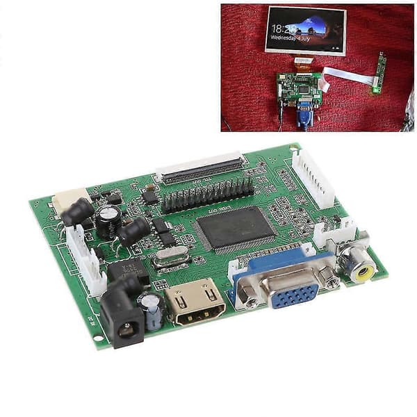 At070tn90/92/94 7 tommer Vga 50pin Lcd Driver Board Lcd Ttl Lvds Controller Board