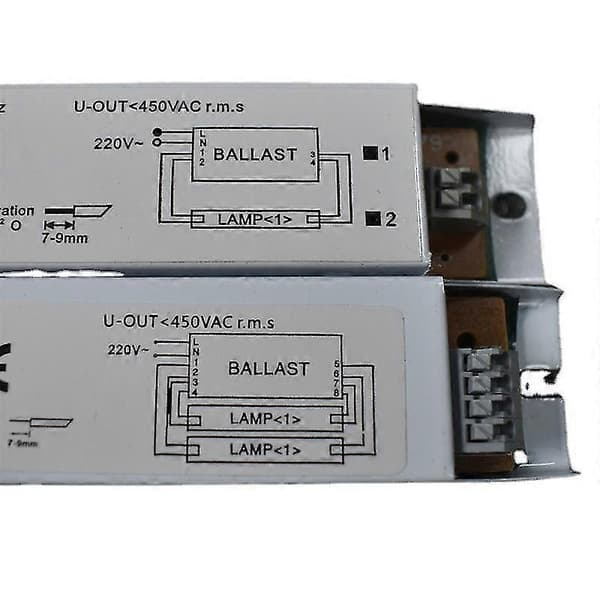 Bredspennings T8 Elektronisk Lampeforkobling Fluorescerende Qyroadwolf