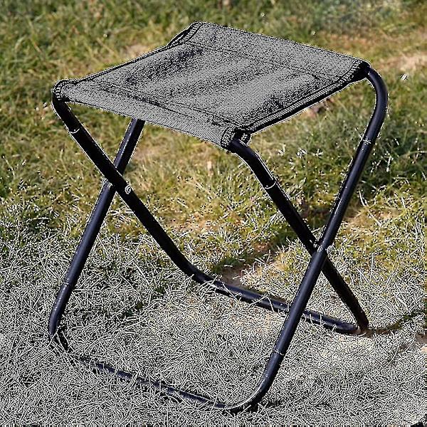 Camping Folding Stool Utendørs Folding Stool, Utendørs Liten Bærbar Camping Folding Stool, Egnet For Camping