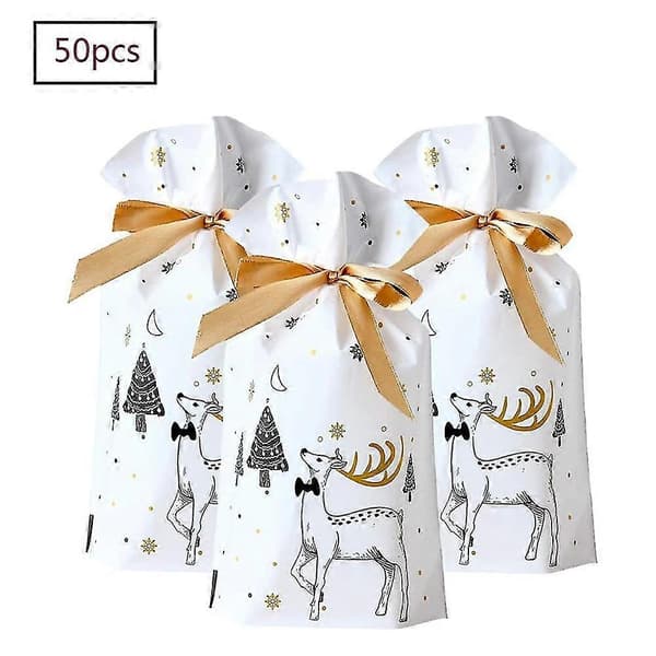 50 st Julklappspåsar, Presentpåsar, Godispåsar, Julgodispåsar, Julklappspåsar