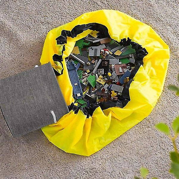 Lekematte og oppbevaringskurv - 2-i-1 flerfarget