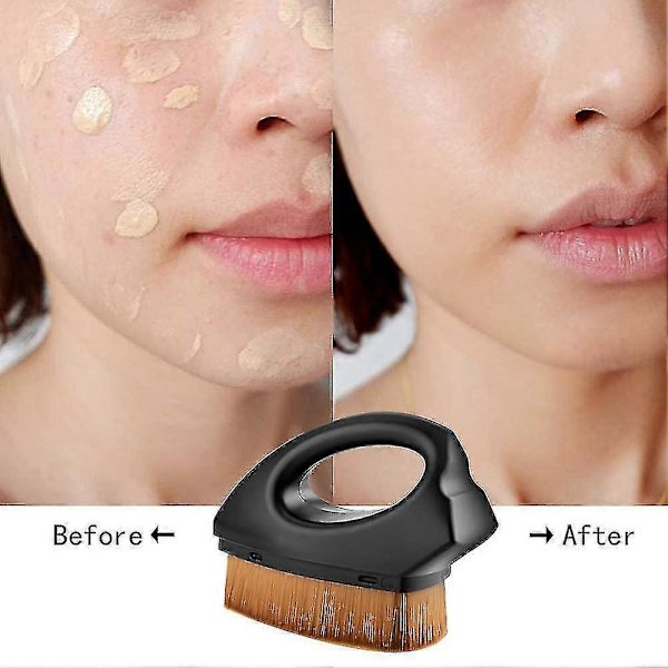 Foundation Børste, Foundation Børste til Flydende Foundation, Makeup Børster til Fejlfri Base Makeup Fi