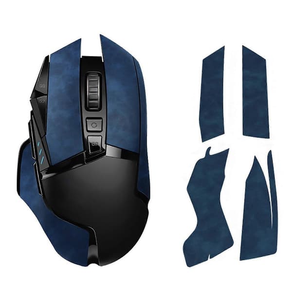 DIY G502 Mus Antiskli Elastikk Raffinerte Sidegrep Svettebestandig Tape Pad