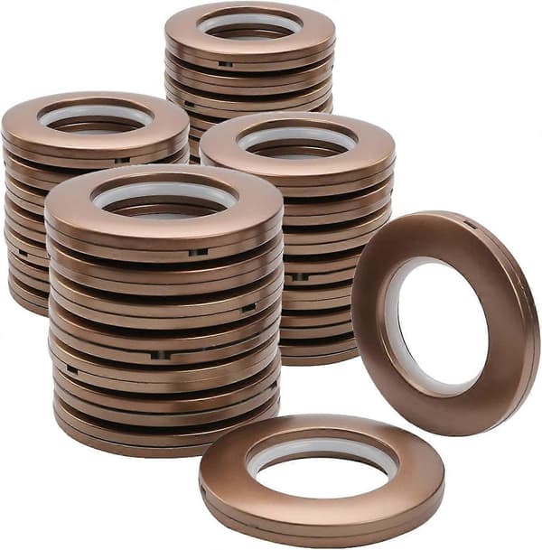 32 stk. gardinøjer, plastik clip-on gardinøjer