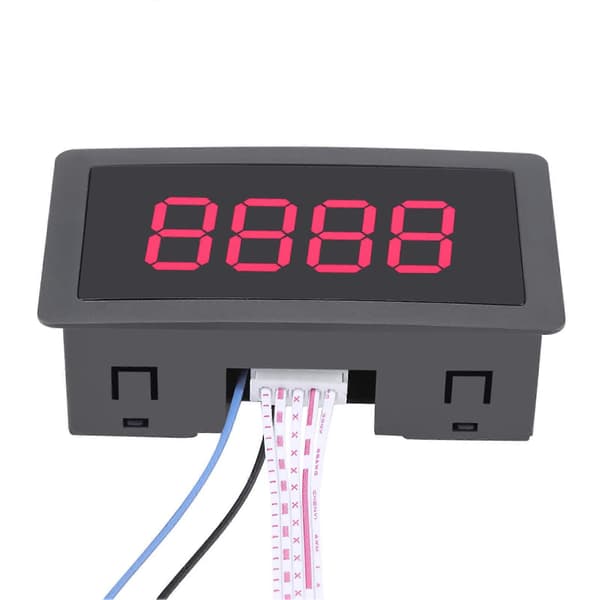 LED Digital Upp/Ner 4-siffrig Panelräknare 0-9999