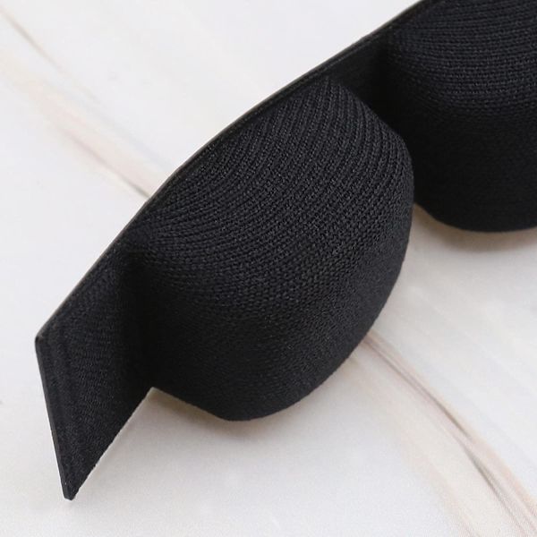 Huvudbandsöverdrag för hörlurar 184x24mm för Sennheiser, svart