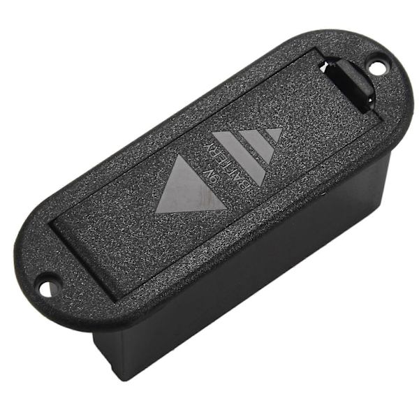 5 st 9V Batterifodral Hållare Skyddsbox Ersättning för Aktiv Gitarrbas Pickup