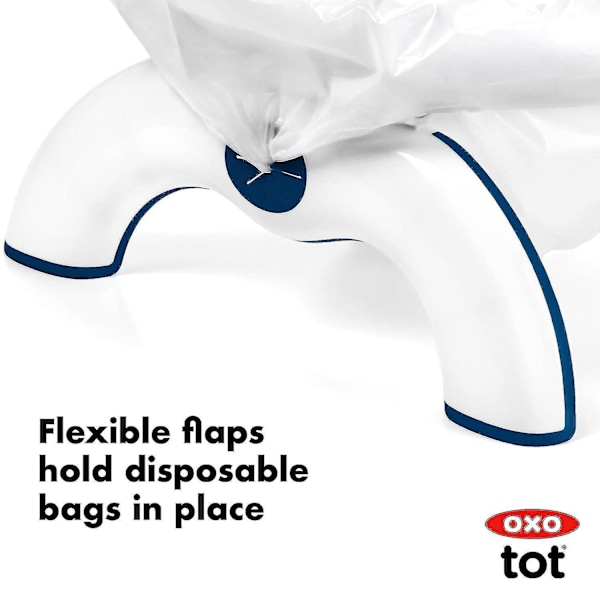 Tot 2-i-1 Go Potty - Navy, 1 stk. (pakke med 1)